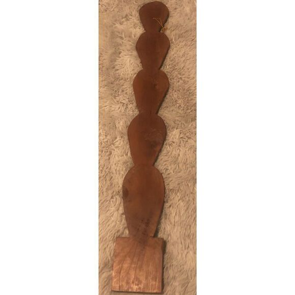 Hand Carved Tribal Island Indonesian Totem Masks - Picture 3 of 3